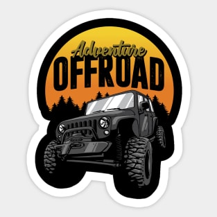 Adventure Offroad Sticker